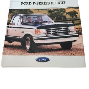 Ford F-Series Pickup 1988 Brochure